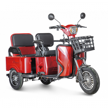 Электротрицикл Rutrike Gelbert Tuban 48V/60V 600Вт Красный