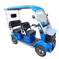 Гольфкар GreenCamel Сонора A3 ECO (3 seats 1000W R8) Синий